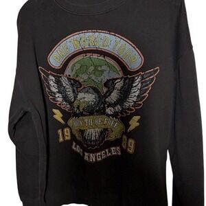 Born To Be Free One World Tour 1989 Sweatshirt Size Large‎